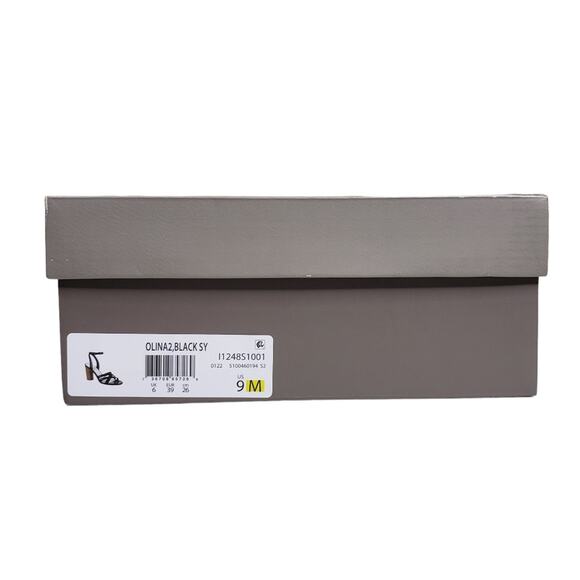 Franco Sarto Womens 9 Olina 2 Wicker Block Heel Ankle Strap Sandal NEW - Picture 11 of 11